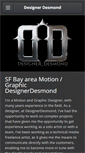Mobile Screenshot of designerdesmond.com